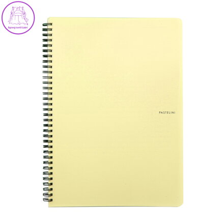 Spirálový blok PP PASTELINI A4 / 70 listů, žlutý
