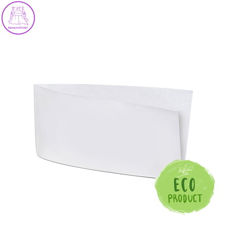 Papírové sáčky (HOT DOG) bílé 9 x 19 cm (500 ks)