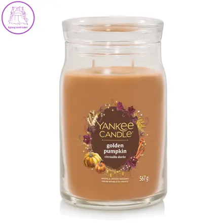 Svíčka Yankee Candle - GOLDEN PUMPKIN, velká