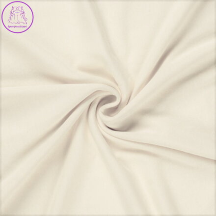 Jersey prostěradlo smetanové