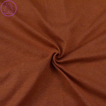 Jersey prostěradlo hnědé