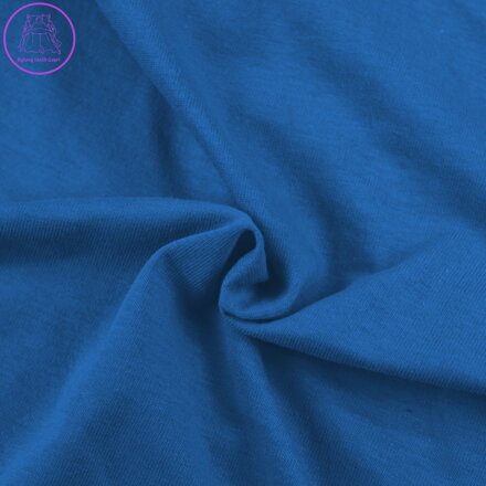 Jersey prostěradlo tmavě modré