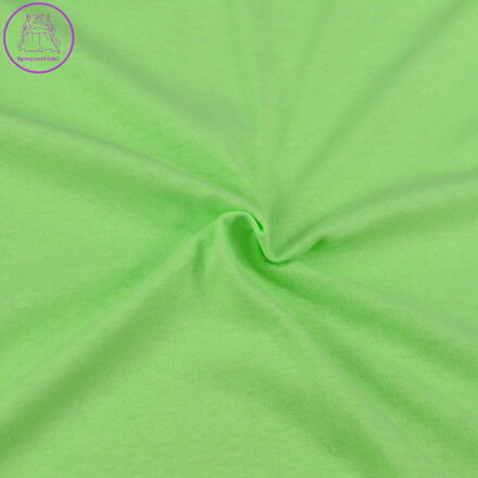 Jersey prostěradlo světle zelené