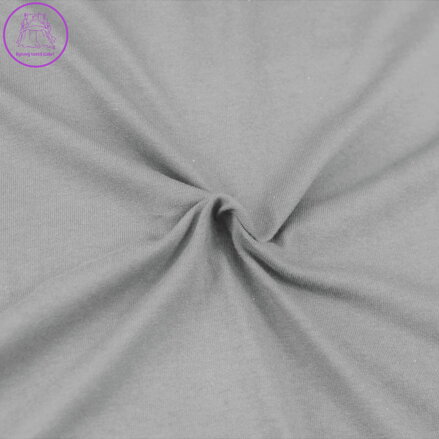 Jersey prostěradlo šedé