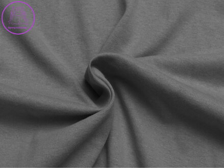 Jersey prostěradlo tmavě šedé