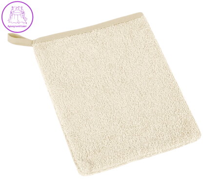 Froté žínka 17x25 béžová