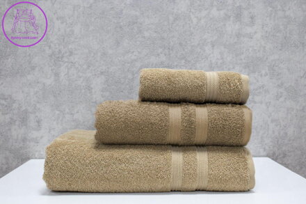 Dětský froté ručník VIOLKA 30x50cm 450g béžová