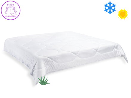 Francouzská přikrývka Aloe Vera celoroční 220x200cm 1320g