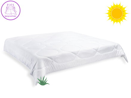 Francouzská přikrývka Aloe Vera letní 220x200cm 660g