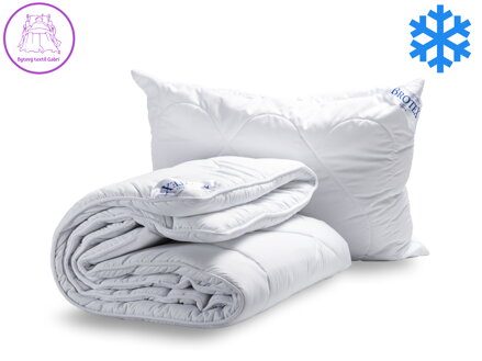 Zimní Thermo SET, přikrývka140x200cm zimní 1680g + polštář 70x90cm 900g UNICO zip