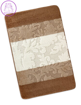 Koupelnová předložka 60x100cm Orion béžovobílý