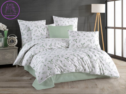 Povlečení francouzské bavlna 220x200,70x90 Jessie green