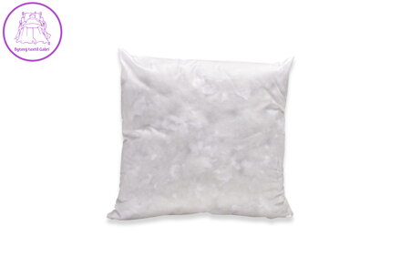 Polštářek netkaná textilie 45x45cm neprošitý výplň střiž mix