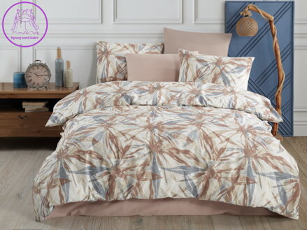 Prodloužené povlečení bavlna 140x220, 70x90cm Borneo