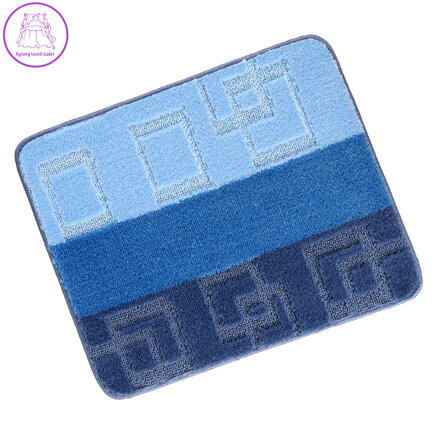 Předložka před WC 60x50cm Kostky modré