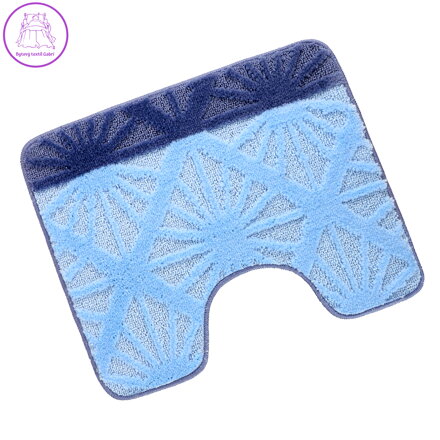 Předložka před WC 60x50cm Paprsky modré