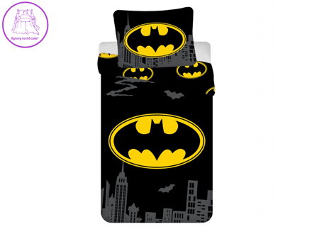 Povlečení Batman The Emblem 140x200, 70x90 cm