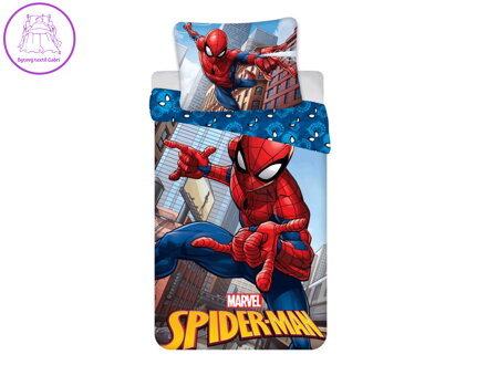 Jerry Fabrics Povlečení Spider-man 04 140x200, 70x90 cm