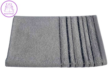 Praktik Ručník ZARA 40x60 cm světle šedá