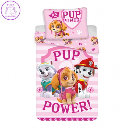 Jerry Fabrics Povlečení Paw Patrol 122 140x200, 70x90 cm