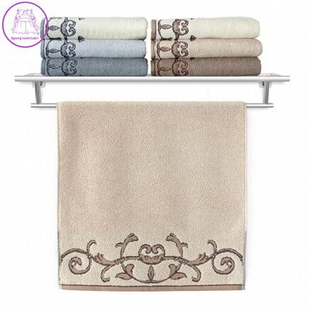 Veba Osuška Terry Barocco I. béžová 70x140 cm