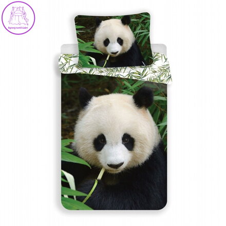 Jerry Fabrics Povlečení fototisk Panda 02 140x200, 70x90 cm