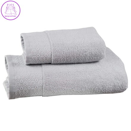 PEMITEX Osuška SPA světle šedá 70x140 cm