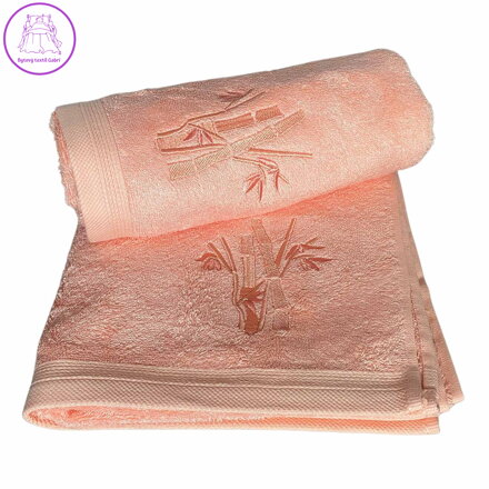 Praktik Osuška bambusová BOSTON New 70x140 cm lososová