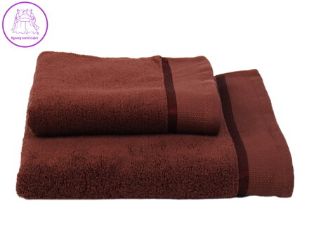 Jerry Fabrics Osuška Color 70x140 cm hnědá