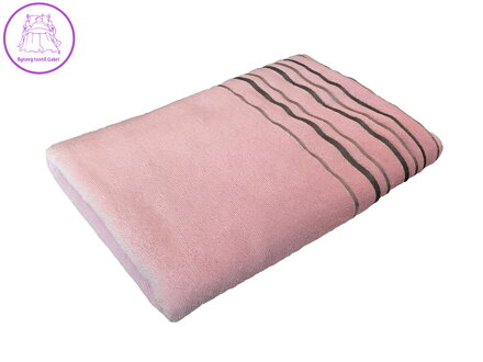 Praktik Osuška Zara 70x140 cm světle růžová