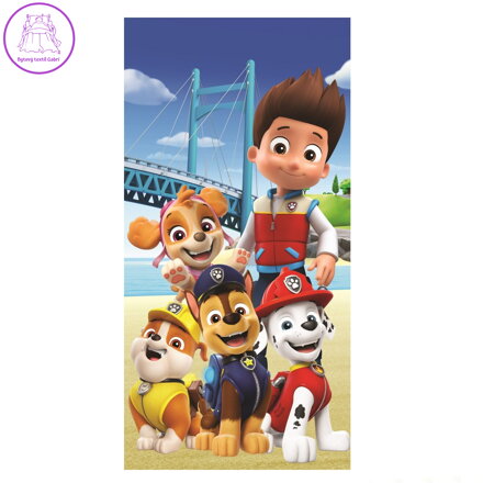 Jerry Fabrics Osuška Tlapková Patrola 457 70x140 cm