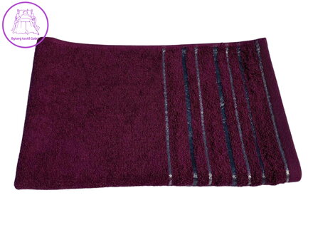 Praktik Ručník ZARA 40x60 cm bordó