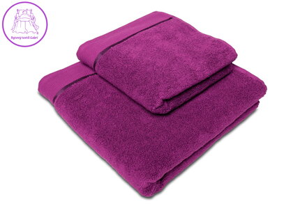 Svitap Osuška Star 70x140 cm borůvková