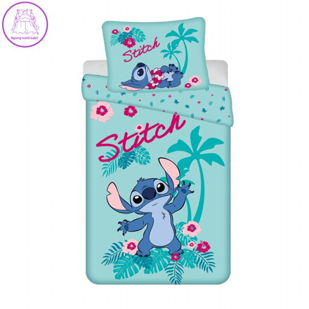 Jerry Fabrics Povlečení Lilo a Stitch Hawaii 140x200, 70x90 cm