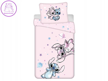 Jerry Fabrics Povlečení Lilo a Stitch Universe 140x200, 70x90 cm
