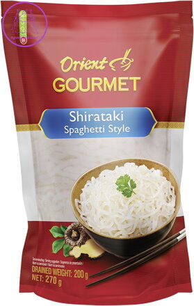 Orient Gourmet Shirataki ve tvaru špaget v nálevu 270 g