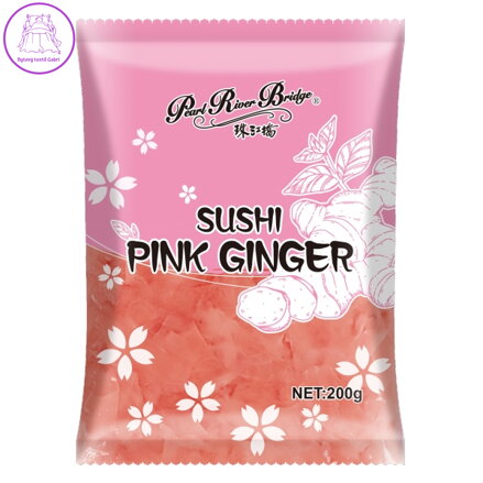 Krájený růžový zázvor Daruma 200g