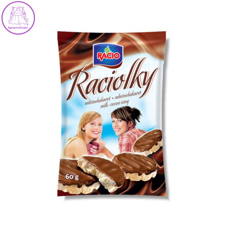 Racio - Raciolky - mléčnočokoládové 60g