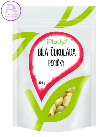 iPlody Bílá čokoláda - pecičky 200g