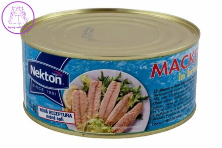 Makrela ve vlastní šťávě 900g