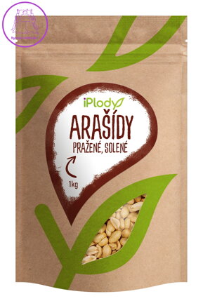 iPlody Arašídy pražené, solené 1kg