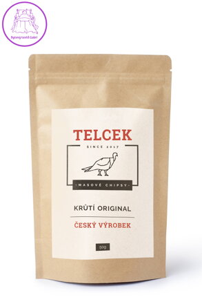 TELCEK MASOVÉ KRŮTÍ CHIPSY 50g | PAPRIKA