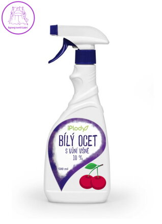 Ecorai Ocet bílý 10 % s vůní višně 500 ml rozprašovač