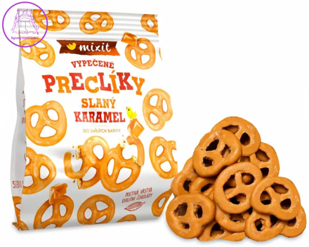 Mixit preclíky do kapsy - slaný karamel 70g
