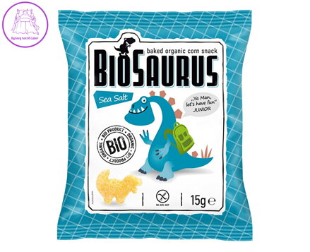 BIO snack BIOSAURUS sea salt JUNIOR 15g