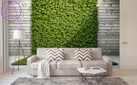 Tapeta Mapa světa zelenomodrá