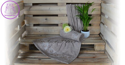 Froté ručník Stanex - EXCLUSIVE 50 x 100 BÉŽOVÁ