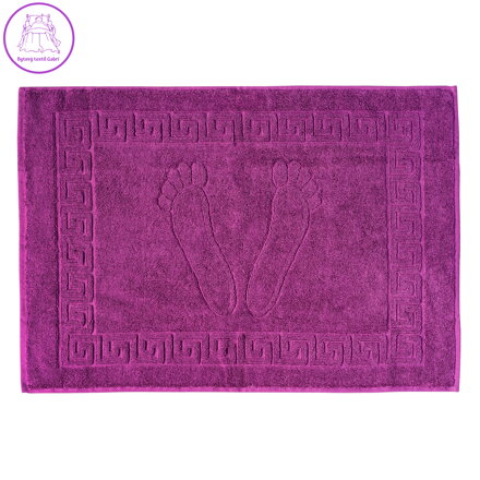 Froté koupelnová předložka Stanex - MEXICO 50 x 70 FIALOVÁ