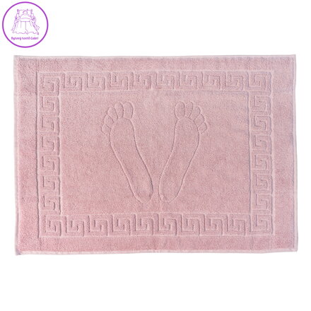 Froté koupelnová předložka Stanex - MEXICO 50 x 70 STARORŮŽOVÁ