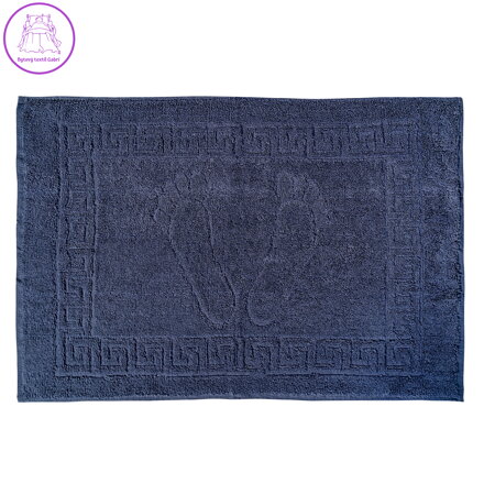 Froté koupelnová předložka Stanex - MEXICO 50 x 70 TMAVĚ MODRÁ